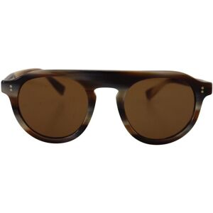 Dolce & Gabbana Womens Jazz Tortoise Oval Sunglasses With 100% Uv Protection - Brown - One Size