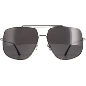 Tom Ford Aviator Mens Ruthenium Grey Ft0927 Liam Sunglasses Metal - One Size Tom Ford Aviator Mens Ruthenium Grey Ft0927 Liam Sunglasses Metal - One Size