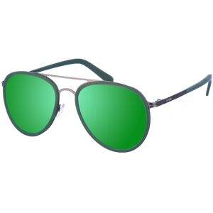 Kypers Unisex Cameron Sunglasses - Green Metal - One Size Kypers Unisex Cameron Sunglasses - Green Metal - One Size