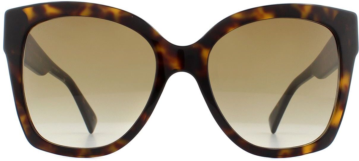 Gucci Womens Sunglasses Gg0459s 002 Havana Brown Gradient - One Size