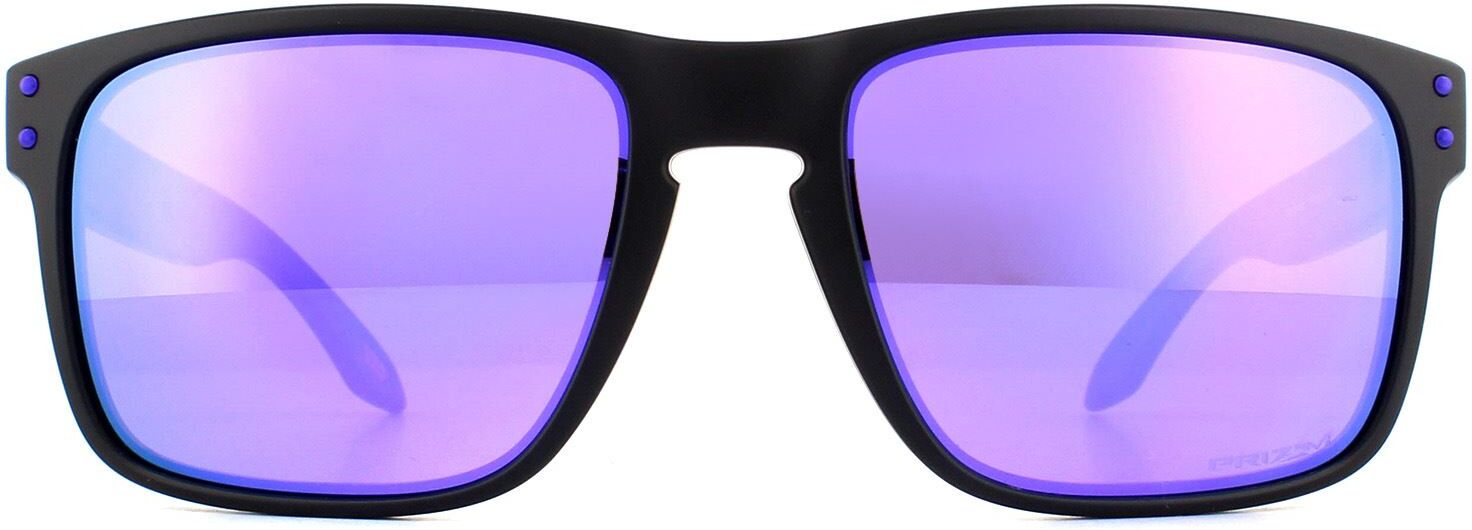 Oakley Mens Sunglasses Holbrook Oo9102-K6 Matte Black Prizm Violet - One Size