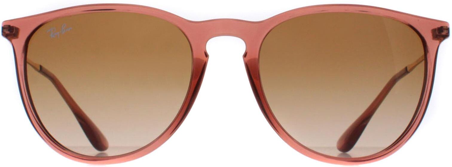 Ray-Ban Round Womens Transparent Light Brown Gradient Rb4171 Erika - One Size