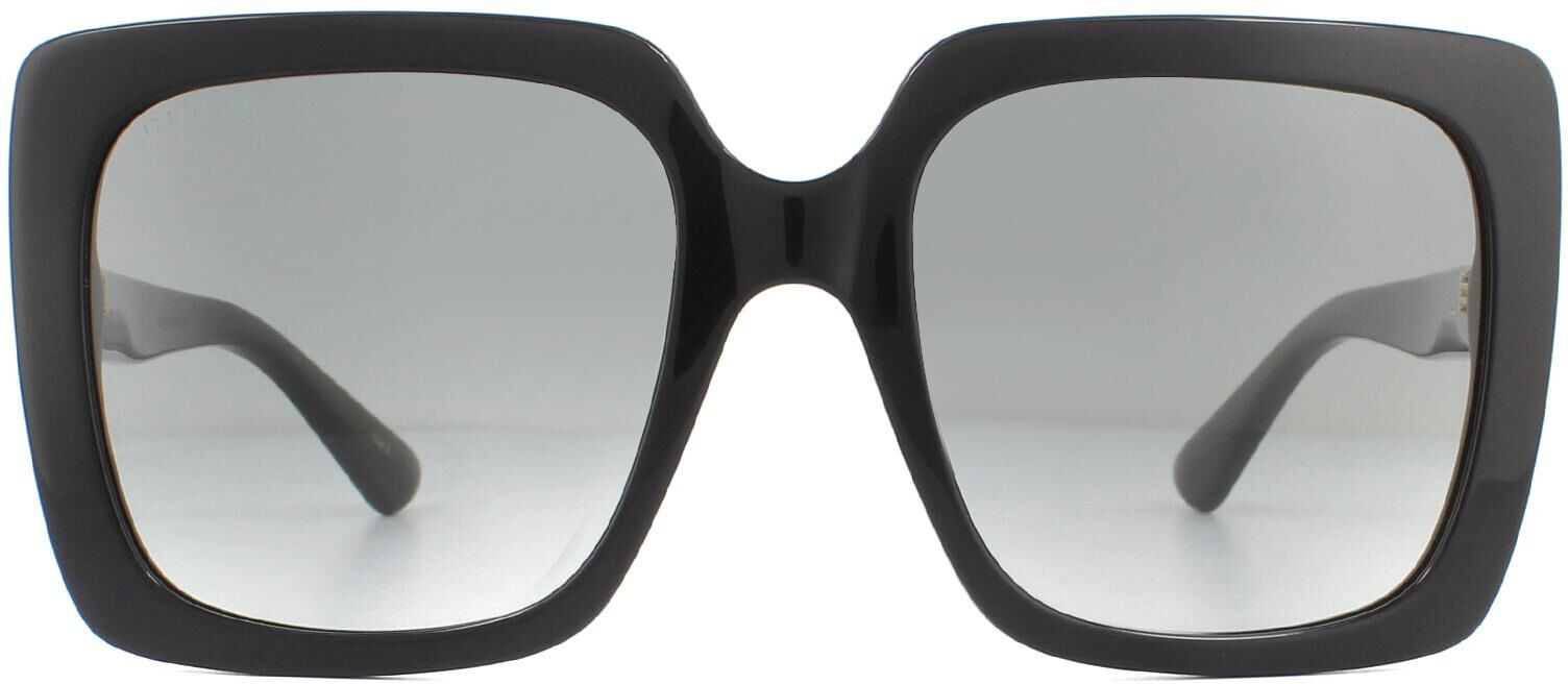 Gucci Womens Sunglasses Gg0418s 001 Black Grey Gradient - One Size