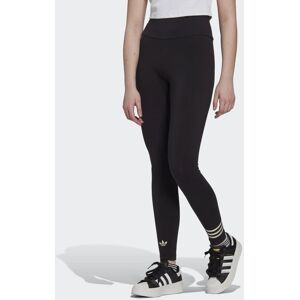 Adidas Originals Womens Adicolor Neuclassics Full-Length Leggings - Black Cotton - Size 22 Short
