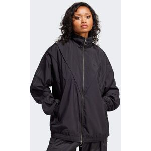 Adidas Originals Womens Rasant Cut Line Track Top - Black Recycled Material - Size 2xs