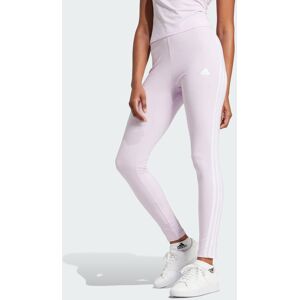 Adidas Sportswear Womens Future Icons 3-Stripes Leggings - Dusty Pink Cotton - Size Large