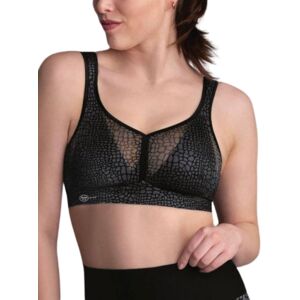 Anita Womens Active Air Control Deltapad Sports Bra - Black Polyamide - Size 34d Anita Womens Active Air Control Deltapad Sports Bra - Black Polyamide - Size 34d