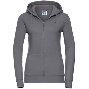 Russell Athletic Womens/ladies Authentic Full Zip Hoodie (Convoy Grey) - Dark Grey - Size Medium Russell Athletic Womens/ladies Authentic Full Zip Hoodie (Convoy Grey) - Dark Grey - Size Medium