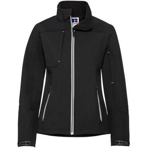 Russell Athletic Womens/ladies Bionic Soft Shell Jacket (Black) - Size 3xl Russell Athletic Womens/ladies Bionic Soft Shell Jacket (Black) - Size 3xl