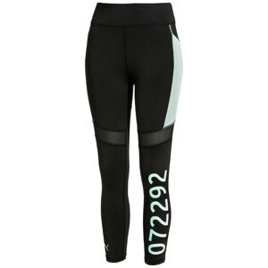 Puma X Selena Gomez Sg Leggings Tight Fitness Black Fair Aqua Womens 518523 03 Textile - Size X-Small Puma X Selena Gomez Sg Leggings Tight Fitness Black Fair Aqua Womens 518523 03 Textile - Size X-Small