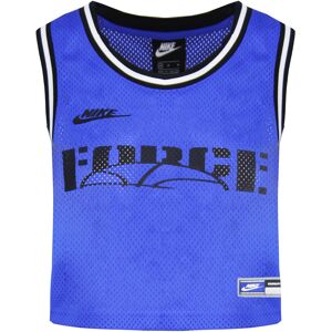 Nike Loose Fit Jersey Sleeveless Sisterhood Womens Crop Top Cu6786 405 - Blue - Size Large Nike Loose Fit Jersey Sleeveless Sisterhood Womens Crop Top Cu6786 405 - Blue - Size Large