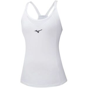 Mizuno K2GA971101 White Sleeveless Tank Top - Tank Top Mizuno K2GA971101 White Sleeveless Tank Top - Tank Top