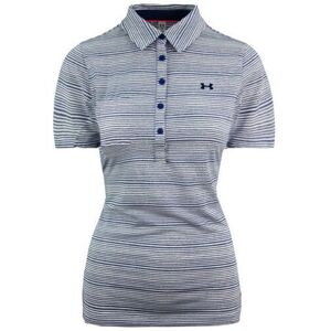 Under Armour Heatgear Short Sleeve Blue Womens Zinger Golf Polo Shirt - Golf Polo Shirt Under Armour Heatgear Short Sleeve Blue Womens Zinger Golf Polo Shirt - Golf Polo Shirt