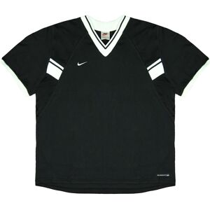 Nike Womens Dri-Fit Training T-Shirt Short Sleeve V-Neck Black Women Gym Top 229326 010 - Size X-Small Nike Womens Dri-Fit Training T-Shirt Short Sleeve V-Neck Black Women Gym Top 229326 010 - Size X-Small