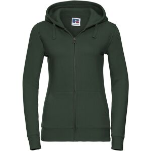 Russell Athletic Womens/ladies Authentic Full Zip Hoodie (Bottle Green) - Size Medium Russell Athletic Womens/ladies Authentic Full Zip Hoodie (Bottle Green) - Size Medium