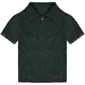 Nike Zip Up Funnel Neck Short Sleeve Tennis Top Black Womens Pullover 268812 010 - Size Medium Nike Zip Up Funnel Neck Short Sleeve Tennis Top Black Womens Pullover 268812 010 - Size Medium