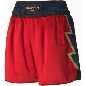 Puma X Balmain Stretch Waist Red Womens Boxing Shorts 596887 01 - Size Small Puma X Balmain Stretch Waist Red Womens Boxing Shorts 596887 01 - Size Small