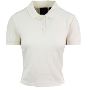 Puma X Rihanna Fenty Baby Polo Cropped Shirt Vanilla Womens Top 574286 03 - Off-White Nylon - Size 14 Uk Puma X Rihanna Fenty Baby Polo Cropped Shirt Vanilla Womens Top 574286 03 - Off-White Nylon - Size 14 Uk