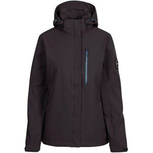 Trespass Womens/ladies Katya Dlx Waterproof Jacket (Dark Grey) - Size Medium Trespass Womens/ladies Katya Dlx Waterproof Jacket (Dark Grey) - Size Medium