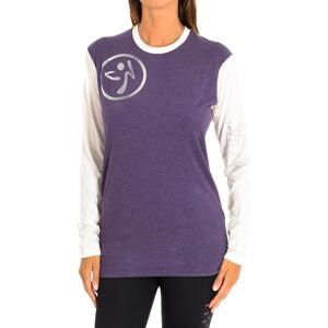 Zumba Womens Long Sleeve Sweatshirt Z2t00136 - Multicolour Cotton - Size Small Zumba Womens Long Sleeve Sweatshirt Z2t00136 - Multicolour Cotton - Size Small