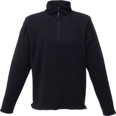 Regatta Mens Micro Zip Neck Fleece Top (170 Gsm) (Black) - Size Medium Regatta Mens Micro Zip Neck Fleece Top (170 Gsm) (Black) - Size Medium