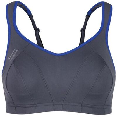 Shock Absorber Womens U10034 Active Multi Sports Bra - Grey - Size 40g Shock Absorber Womens U10034 Active Multi Sports Bra - Grey - Size 40g