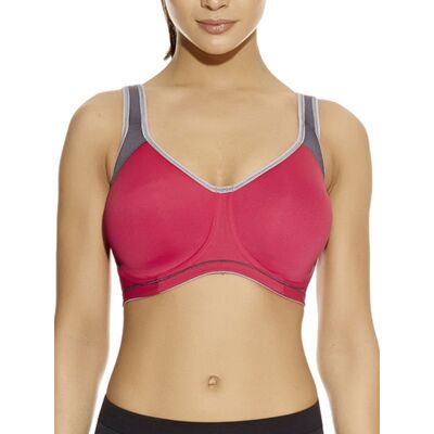 Freya Active Sonic AA4892 W Underwired Moulded Sports Bra - Hot Crimson Freya Active Sonic AA4892 W Underwired Moulded Sports Bra - Hot Crimson