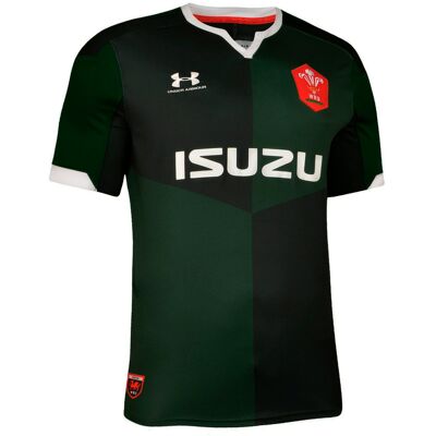 Under Armour Mens Welsh Rugby Union T-Shirt - Green - Size Medium Under Armour Mens Welsh Rugby Union T-Shirt - Green - Size Medium