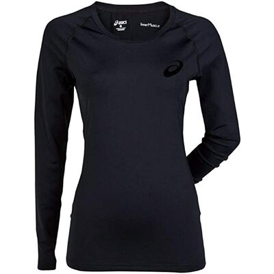 Asics Womens Black Running Top - Size Large - Running Top Asics Womens Black Running Top - Size Large - Running Top