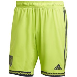 Adidas Mens Manchester United 2022/23 Third Shorts In Green Recycled Material - Size Small
