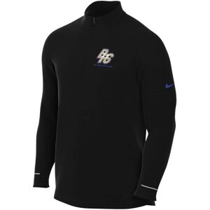 Nike Mens Blue Ribbon Sports Running Long Sleeve Black Top - Size Small