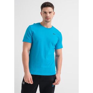 Nike Mens Training Dri-Fit T-Shirt In Blue Jersey - Size Small