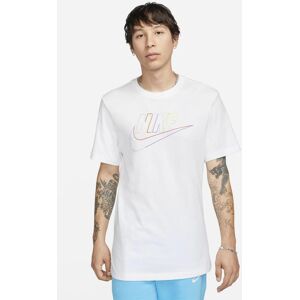 Nike Mens M Nsw Club+ Brd Pk Hbr T Shirt In White Jersey - Size X-Large