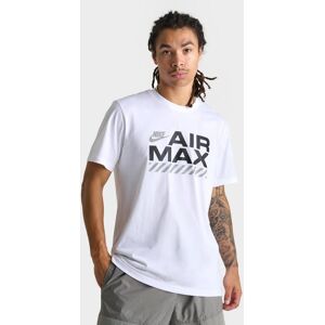 Nike Air Max Graphic Mens T-Shirt In White Jersey - Size Medium