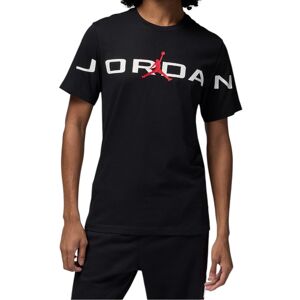 Nike Air Jordan Mens Stretch T Shirt In Black Cotton - Size Large