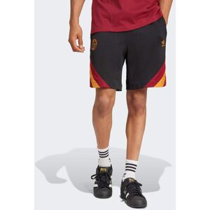 Adidas Performance Mens As Roma Originals Shorts - Black Recycled Material - Size Small
