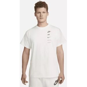 Nike Mens Sportswear Standard Issue T Shirt In White Jersey - Size Large