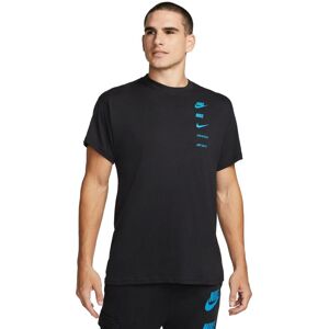 Nike Mens Sportswear Standard Issue T Shirt In Black Jersey - Size Small