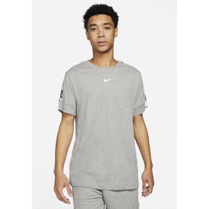 Nike Sportswear Mens Repeat Tape Logo T Shirt In Grey Jersey - Size 2xl