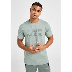 Nike Air Max Graphic Mens T-Shirt In Khaki Jersey - Size Small
