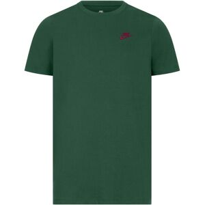 Nike Sportswear Mens Club T Shirt Gorge Green Cotton - Size Small Nike Sportswear Mens Club T Shirt Gorge Green Cotton - Size Small