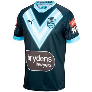 Puma Nsw Blues Captain'S Run Replica Rugby Jersey Sleeve Mens T-Shirt 766218 01 - Blue - Size Large Puma Nsw Blues Captain'S Run Replica Rugby Jersey Sleeve Mens T-Shirt 766218 01 - Blue - Size Large