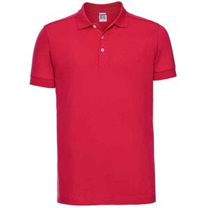 Russell Athletic Mens Stretch Polo Shirt (Classic Red) - Size 2xl Russell Athletic Mens Stretch Polo Shirt (Classic Red) - Size 2xl