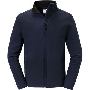 Russell Athletic Mens Essential Recycled Soft Shell Jacket (French Navy) - Size X-Large Russell Athletic Mens Essential Recycled Soft Shell Jacket (French Navy) - Size X-Large