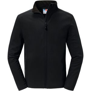 Russell Athletic Mens Essential Recycled Soft Shell Jacket (Black) - Size 3xl Russell Athletic Mens Essential Recycled Soft Shell Jacket (Black) - Size 3xl