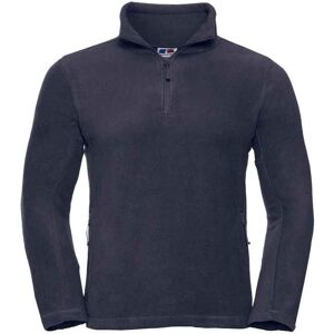 Russell Athletic Mens Zip Neck Outdoor Fleece Top (French Navy) - Size X-Small Russell Athletic Mens Zip Neck Outdoor Fleece Top (French Navy) - Size X-Small
