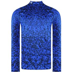 Under Armour Storm Long Sleeve Blue Mens Aop Golf Mock Baselayer 1366273 400 - Size X-Large Under Armour Storm Long Sleeve Blue Mens Aop Golf Mock Baselayer 1366273 400 - Size X-Large