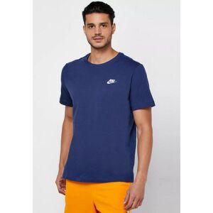 Nike Sportswear Club Mens T Shirt In Navy Jersey - Size 2xl Nike Sportswear Club Mens T Shirt In Navy Jersey - Size 2xl