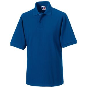 Russell Athletic Mens Polycotton Pique Hardwearing Polo Shirt (Bright Royal Blue) - Navy/blue - Size 4xl Russell Athletic Mens Polycotton Pique Hardwearing Polo Shirt (Bright Royal Blue) - Navy/blue - Size 4xl