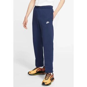 Nike Mens Sportswear Club Fleece Openhem Joggers In Navy - Size Medium Nike Mens Sportswear Club Fleece Openhem Joggers In Navy - Size Medium